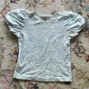 LOFT Puff Sleeve Top